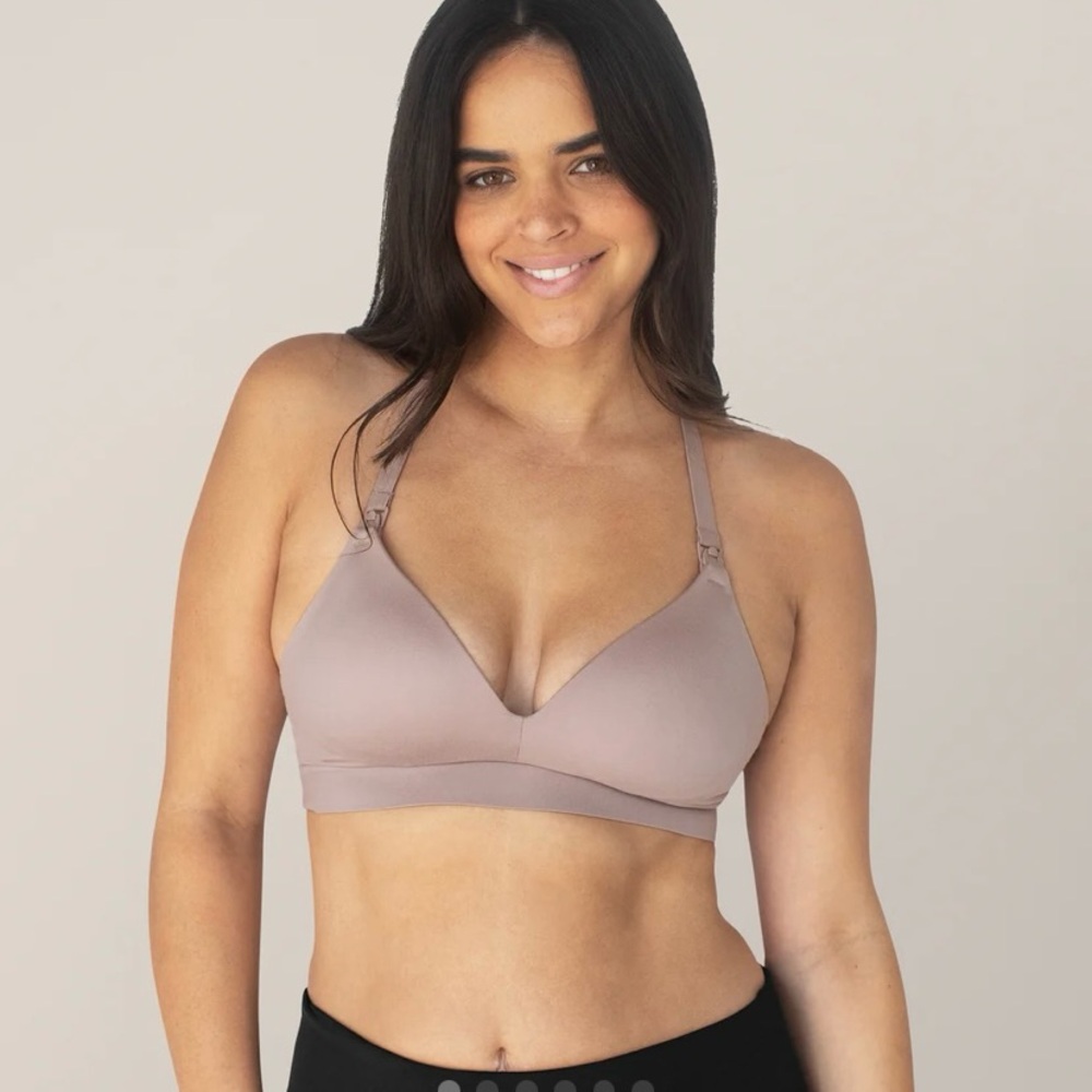 Kindred Bravely Pumping & Nursing Bra NWT Gray